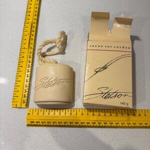 RARE VINTAGE STETSON HATS SOAP ON A ROPE NEW IN BOX